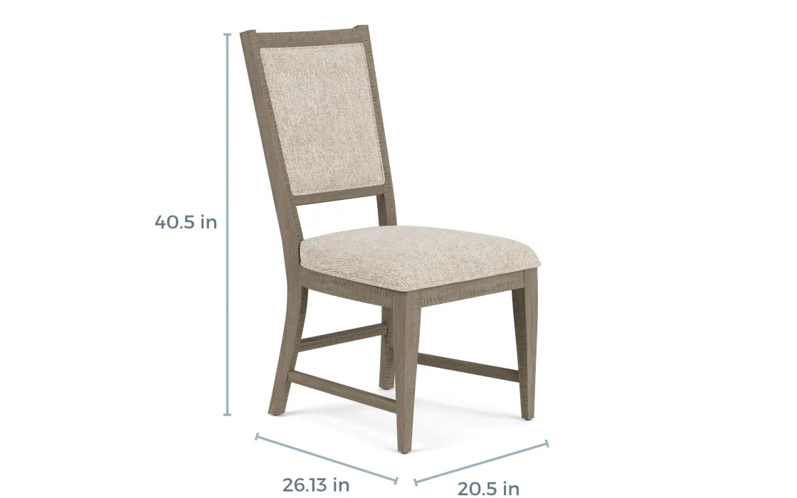 Mor Furniture Bay Creek Extendable Dining Table & 4 Upholstered V-Back Chairs In Toasted Nutmeg