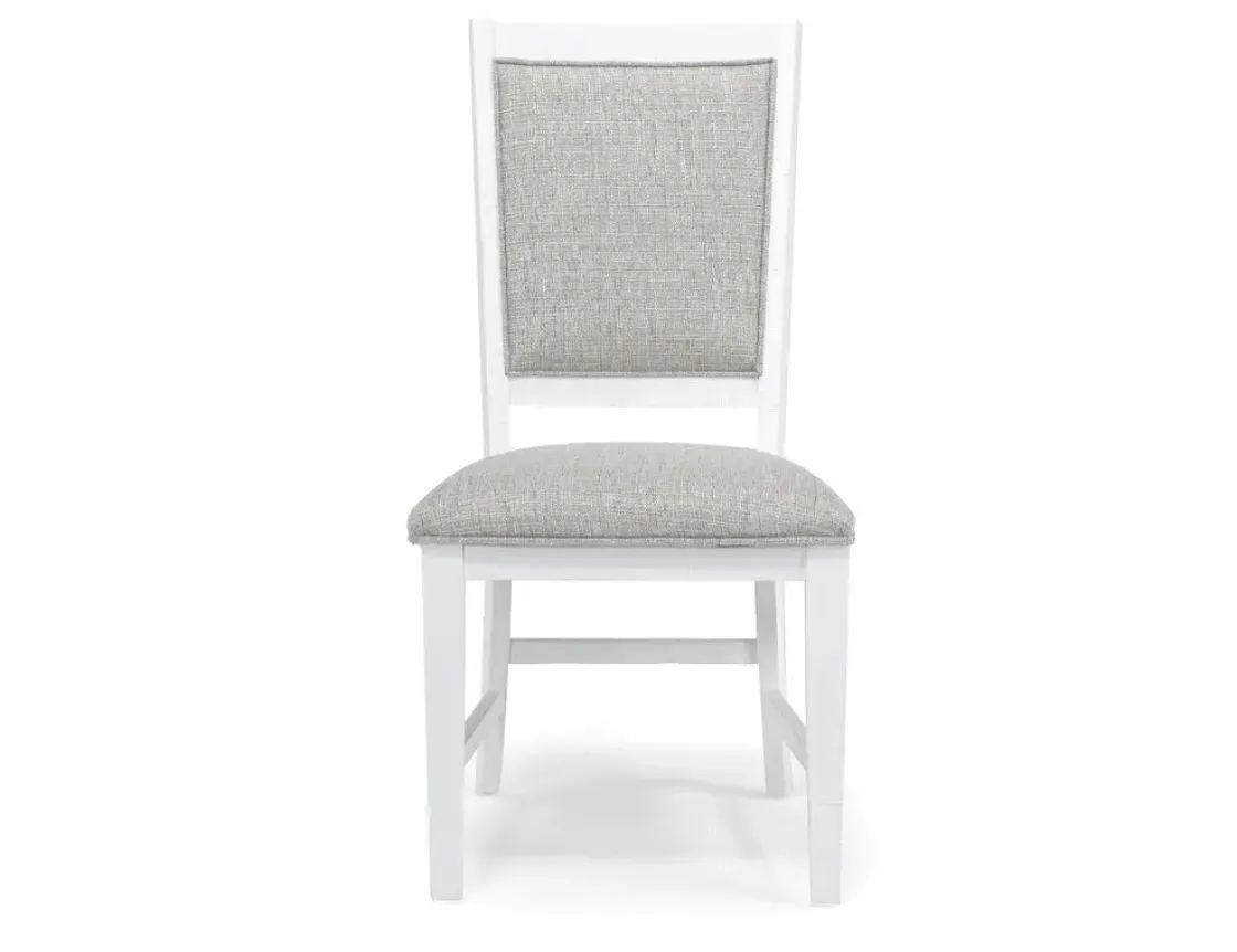 Mor Furniture Bay Creek Extendable Dining Table & 6 V-Back Chairs In Toasted Nutmeg