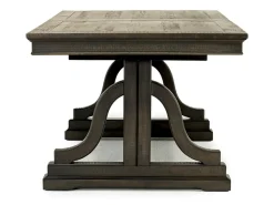 Mor Furniture Bay Creek Extendable Dining Table In Graphite