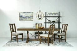 Mor Furniture Bay Creek Extendable Dining Table In Graphite