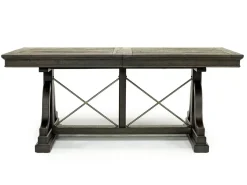 Mor Furniture Bay Creek Extendable Dining Table In Graphite