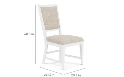 Mor Furniture Bay Creek Extendable Dining Table, 4 V-Back Chairs & High Back Bench In Graphite