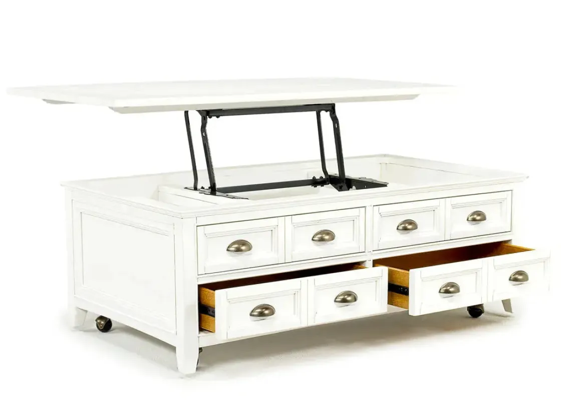 Mor Furniture Bay Creek Lift Top Coffee Table In Nutmeg