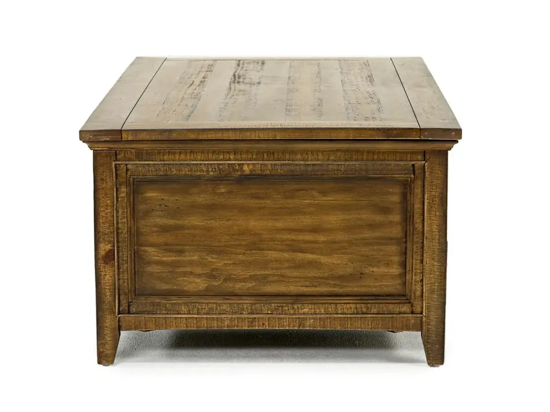 Mor Furniture Bay Creek Lift Top Coffee Table In Nutmeg