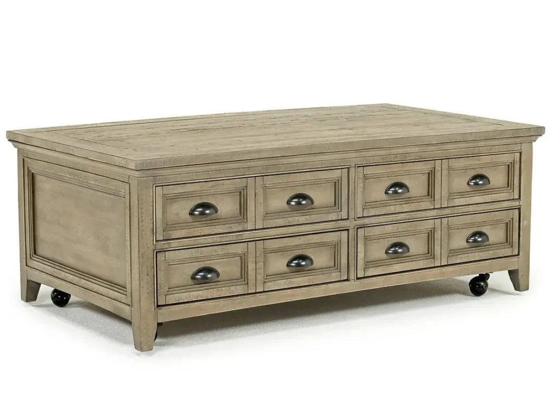 Mor Furniture Bay Creek Lift Top Coffee Table In Nutmeg