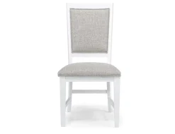 Mor Furniture Bay Creek Side Chair In Light Gray, V-Back