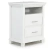 Mor Furniture Bella Bookshelf Nightstand In White