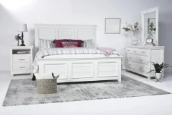Mor Furniture Bella Bookshelf Nightstand In White