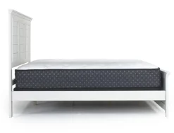 Mor Furniture Bella Panel Bed In White, Twin