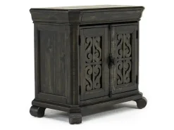 Mor Furniture Bellamy 4 Drawer Nightstand In Charcoal