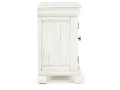 Mor Furniture Bellamy 4 Drawer Nightstand In Charcoal