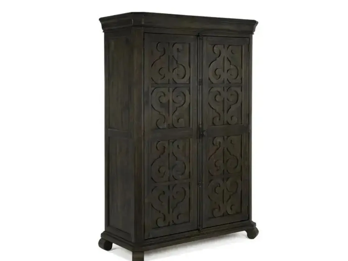 Mor Furniture Bellamy Armoire In Charcoal