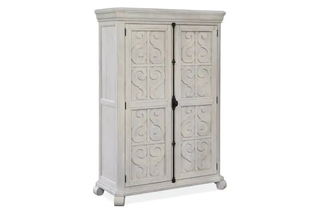 Mor Furniture Bellamy Armoire In Charcoal
