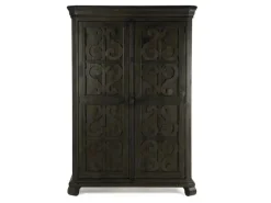 Mor Furniture Bellamy Armoire In Charcoal