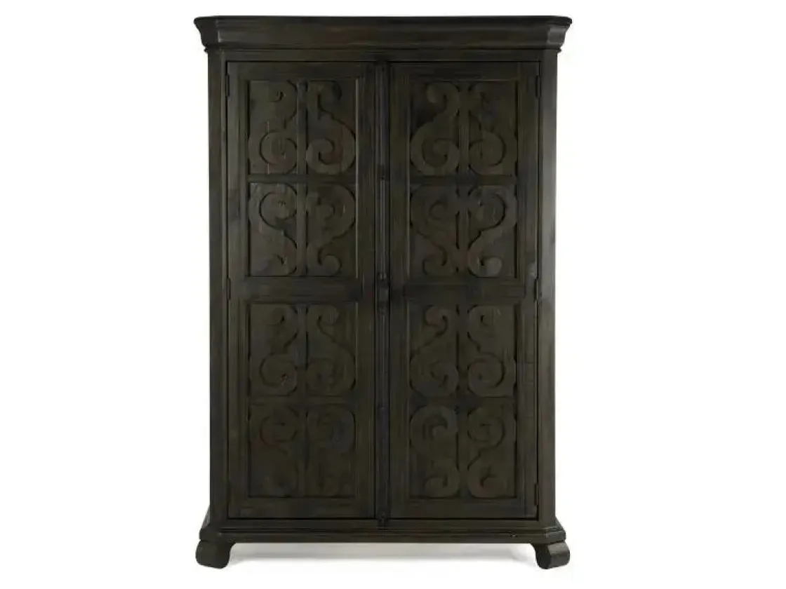 Mor Furniture Bellamy Armoire In Charcoal