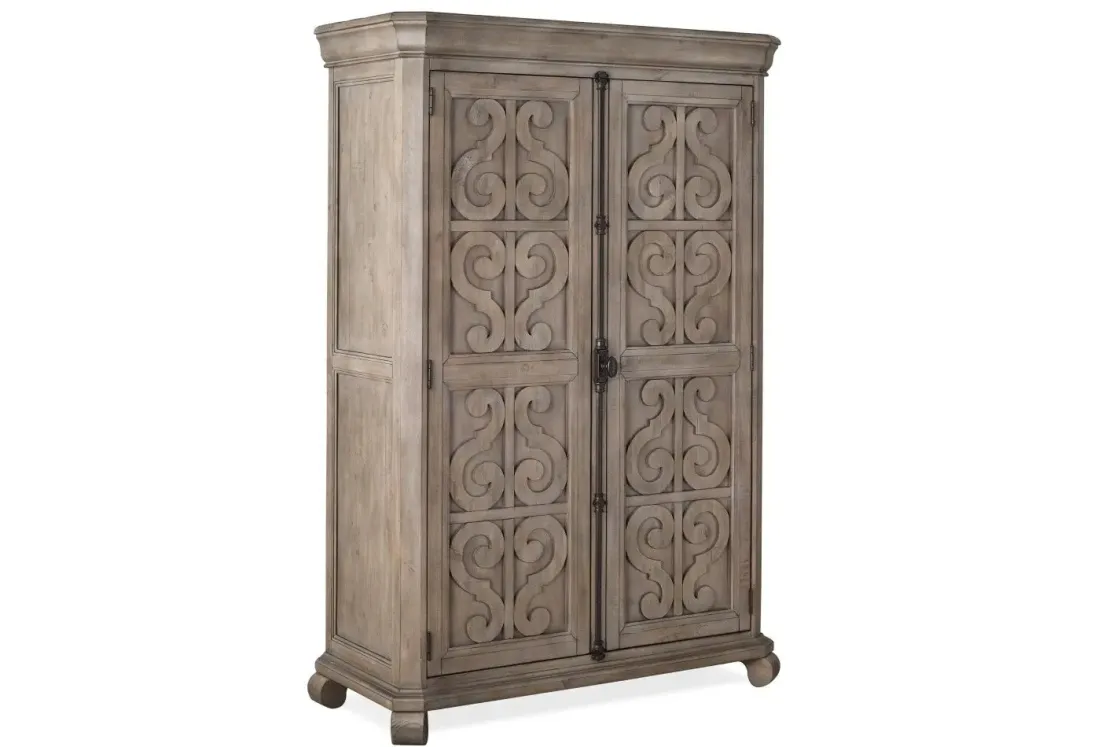Mor Furniture Bellamy Armoire In Charcoal