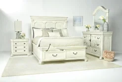 Mor Furniture Bellamy Mirror In White