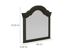 Mor Furniture Bellamy Mirror In White