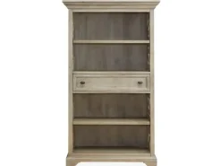 Mor Furniture Bellamy Office Bookcase In White