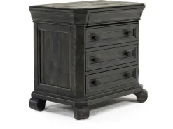 Mor Furniture Bellamy Sleigh Bed, Dresser, Mirror & 4 Drawer Nightstand In , Queen