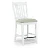 Mor Furniture Bellevue Counter Height Stool In Antique White