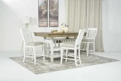 Mor Furniture Bellevue Counter Height Stool In Antique White