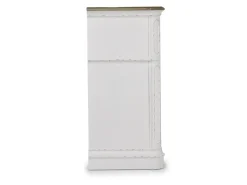 Mor Furniture Bellevue Dresser In Antique White & Walnut