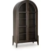 Mor Furniture Benhall Accent Cabinet In Dark Brown
