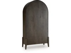 Mor Furniture Benhall Accent Cabinet In Dark Brown