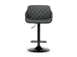 Mor Furniture Bentley Adjustable Height Round Pub Table In Black & 2 Eagle Barstools, Swivel