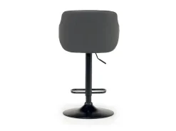 Mor Furniture Bentley Adjustable Height Round Pub Table In Black & 2 Eagle Barstools, Swivel