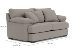 Mor Furniture Bermuda Loveseat - Custom Order