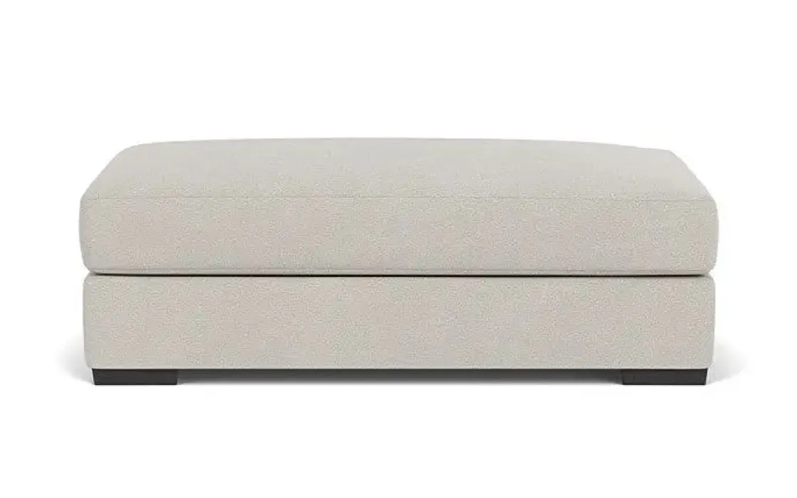 Mor Furniture Bermuda Ottoman In Victory Sterling
