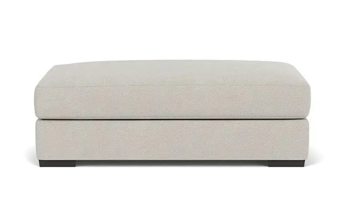 Mor Furniture Bermuda Ottoman In Victory Sterling