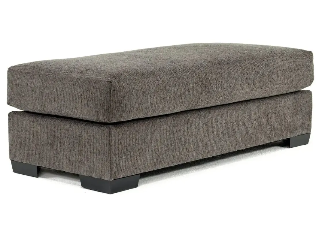 Mor Furniture Bermuda Storage Ottoman In Victory Sterling