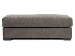 Mor Furniture Bermuda Storage Ottoman In Victory Sterling