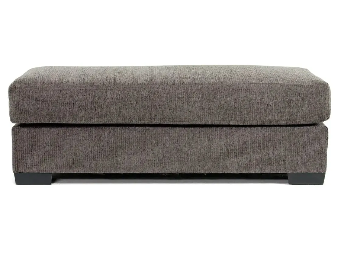 Mor Furniture Bermuda Storage Ottoman In Victory Sterling