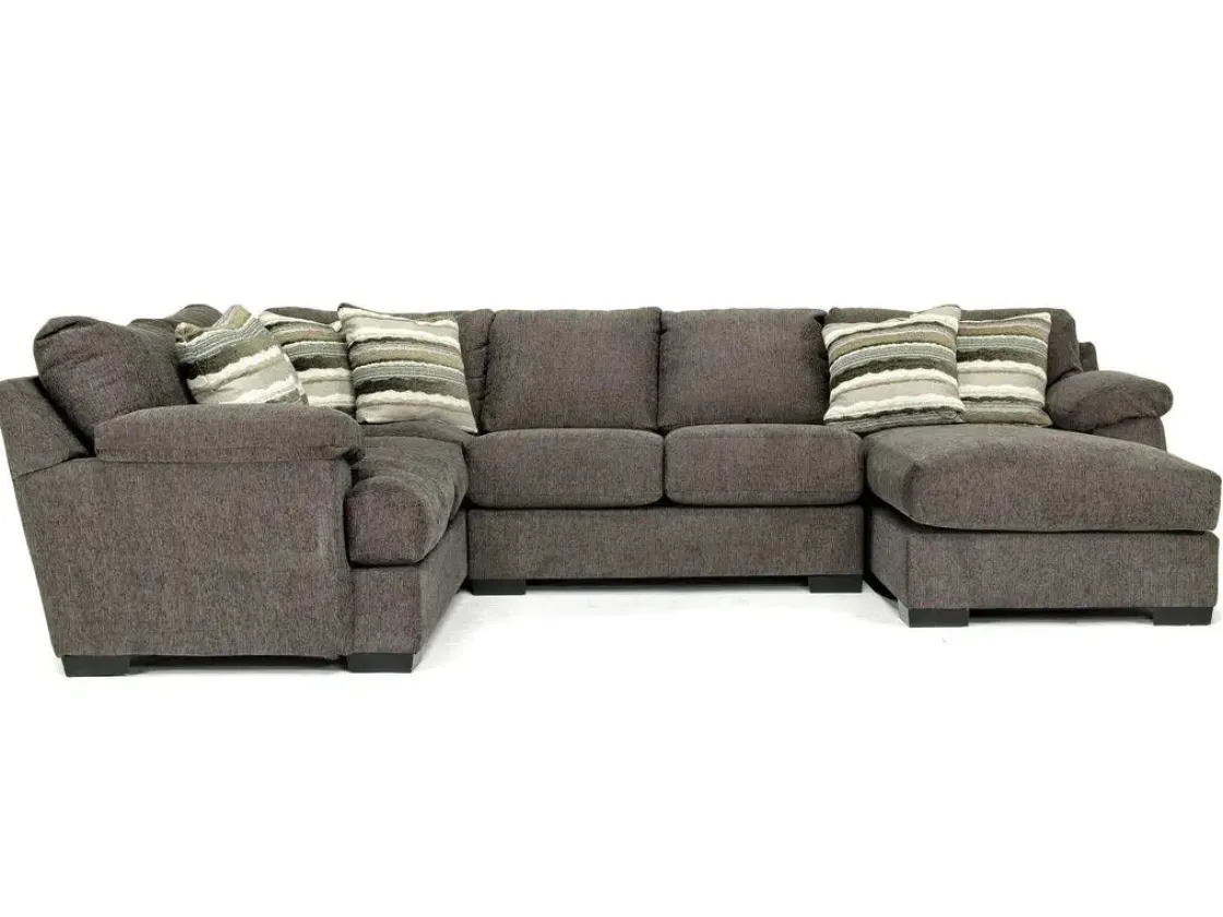 Mor Furniture Bermuda Tux Loveseat Chaise Sectional Ii In , Left Facing