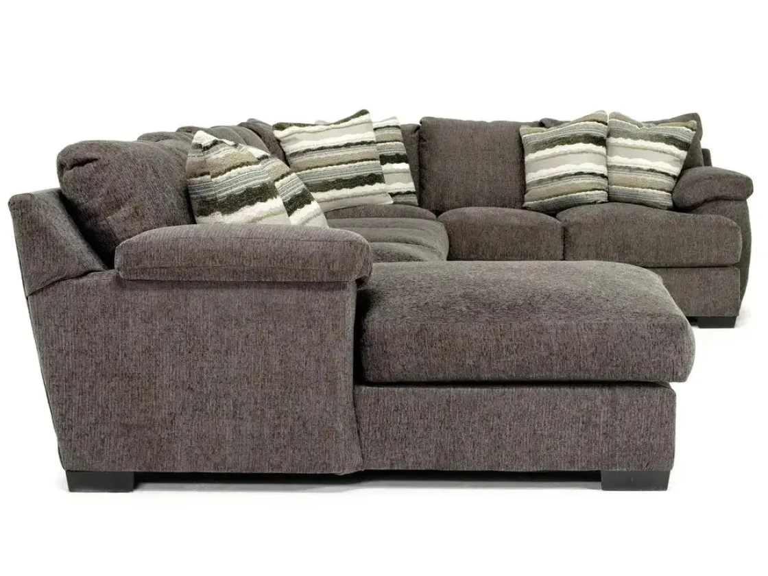 Mor Furniture Bermuda Tux Sofa Chaise Sectional In , Left Facing