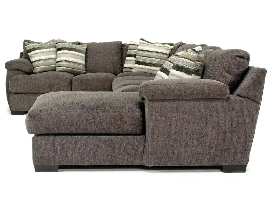 Mor Furniture Bermuda Tux Sofa Chaise Sectional In , Left Facing