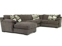Mor Furniture Bermuda Tux Sofa Chaise Sectional In , Left Facing
