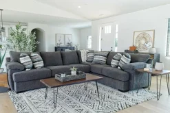 Mor Furniture Bermuda Tux Sofa Sectional In , Left Facing