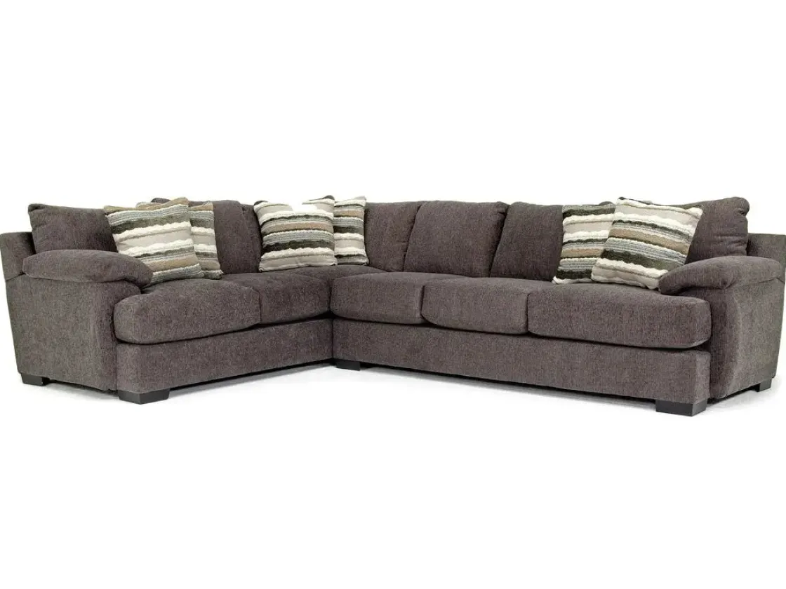 Mor Furniture Bermuda Tux Sofa Sectional In , Left Facing
