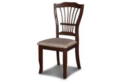 Mor Furniture Bixby Oval Dining Table & 6 Chairs In Espresso