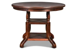 Mor Furniture Bixby Round Counter Height Table In Espresso