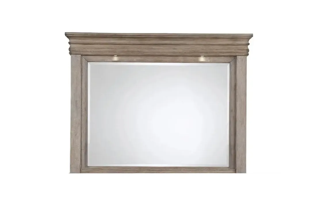 Mor Furniture Blairhurst Mirror In Light Grayish Brown