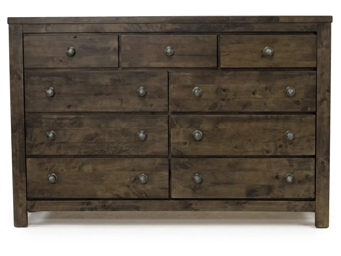 Mor Furniture Blue Ridge Dresser In Rustic Gray
