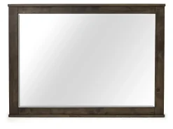 Mor Furniture Blue Ridge Mirror In Rustic Gray