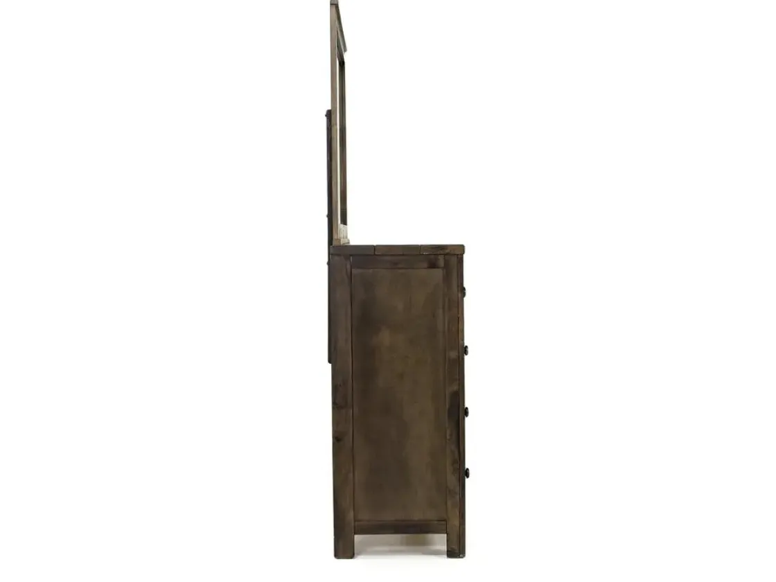 Mor Furniture Blue Ridge Mirror In Rustic Gray
