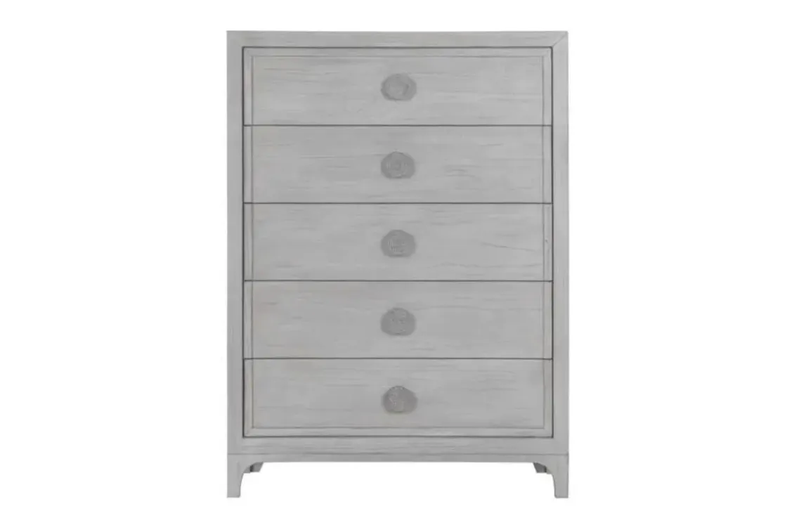 Mor Furniture Boho Chic Chest In Washed White